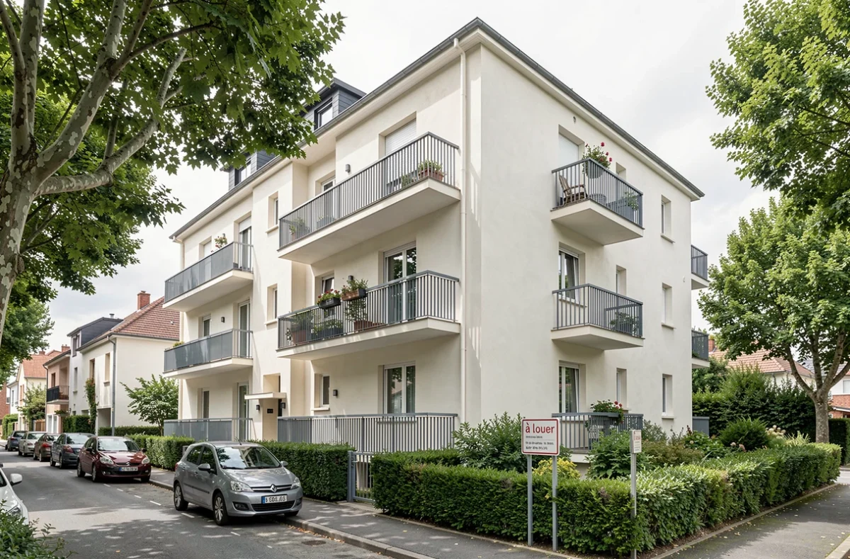 Immeuble résidentiel éligible au dispositif Scellier intermédiaire en zone périurbaine française